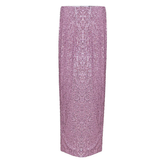 Tom Ford Pink Polyester Long Skirt Tom Ford