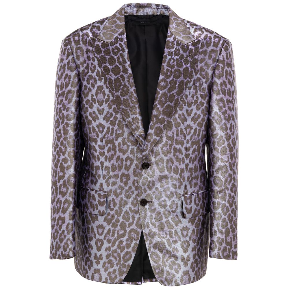 Tom Ford Purple Viscose Blazer