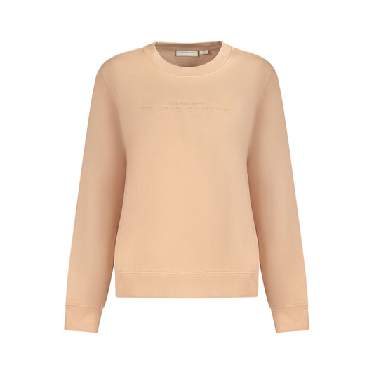 Calvin Klein Rosa Cotton Women Sweatshirt