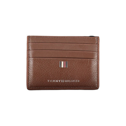Tommy Hilfiger Marrone Leather Men Wallet