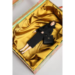 Dolce & Gabbana Black Dress Ceramic Porcelain Fashion Leather Sicily Dolls SMY11081