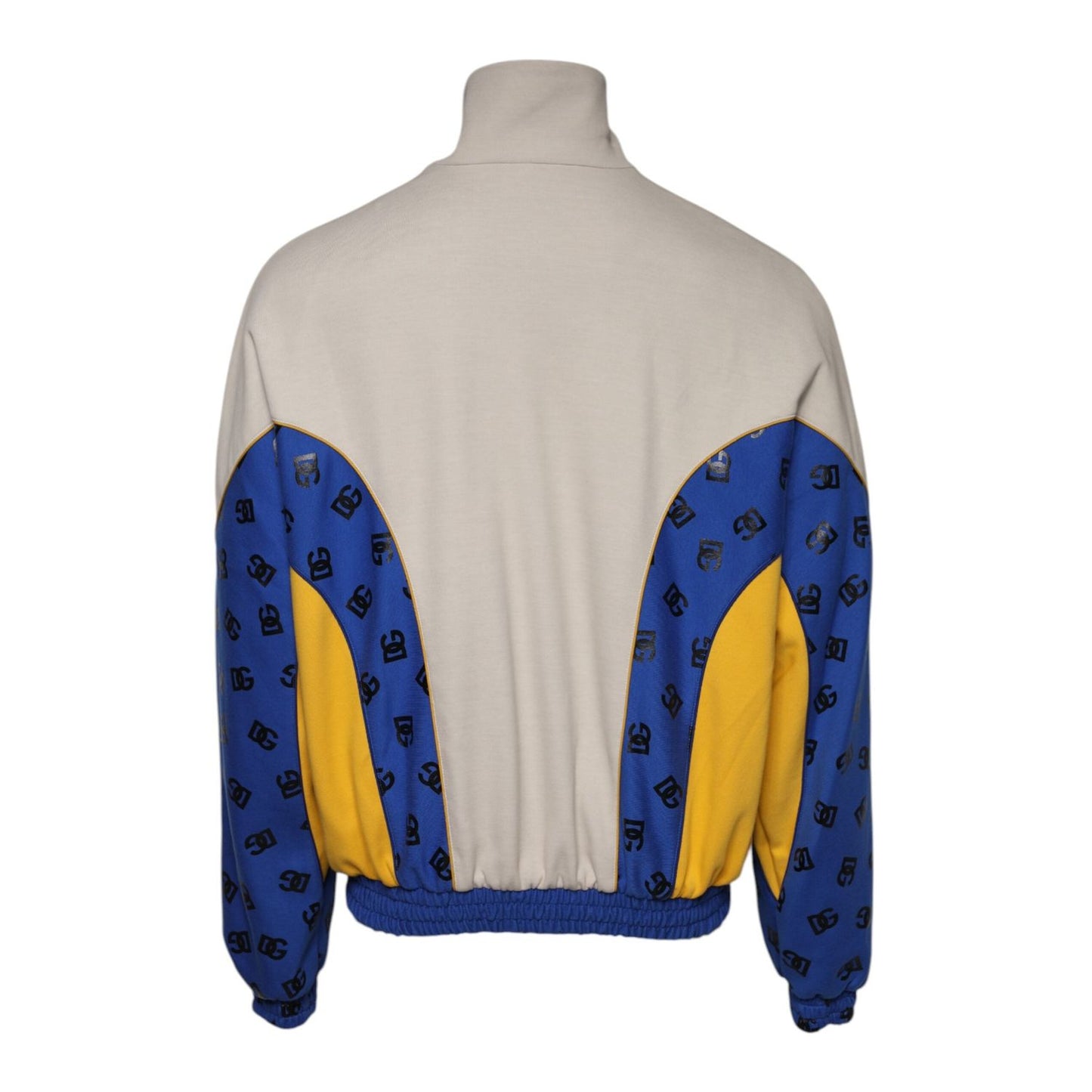Dolce & Gabbana Multicolor Polyester Full Zip Bomber Jacket TSH90298-52