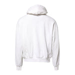 Dolce & Gabbana White Embossed Logo Hooded Sweatshirt Sweater TSH90269-50