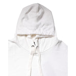 Dolce & Gabbana White Embossed Logo Hooded Sweatshirt Sweater TSH90269-50