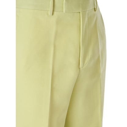Gucci Lime Yellow Polyester Pants