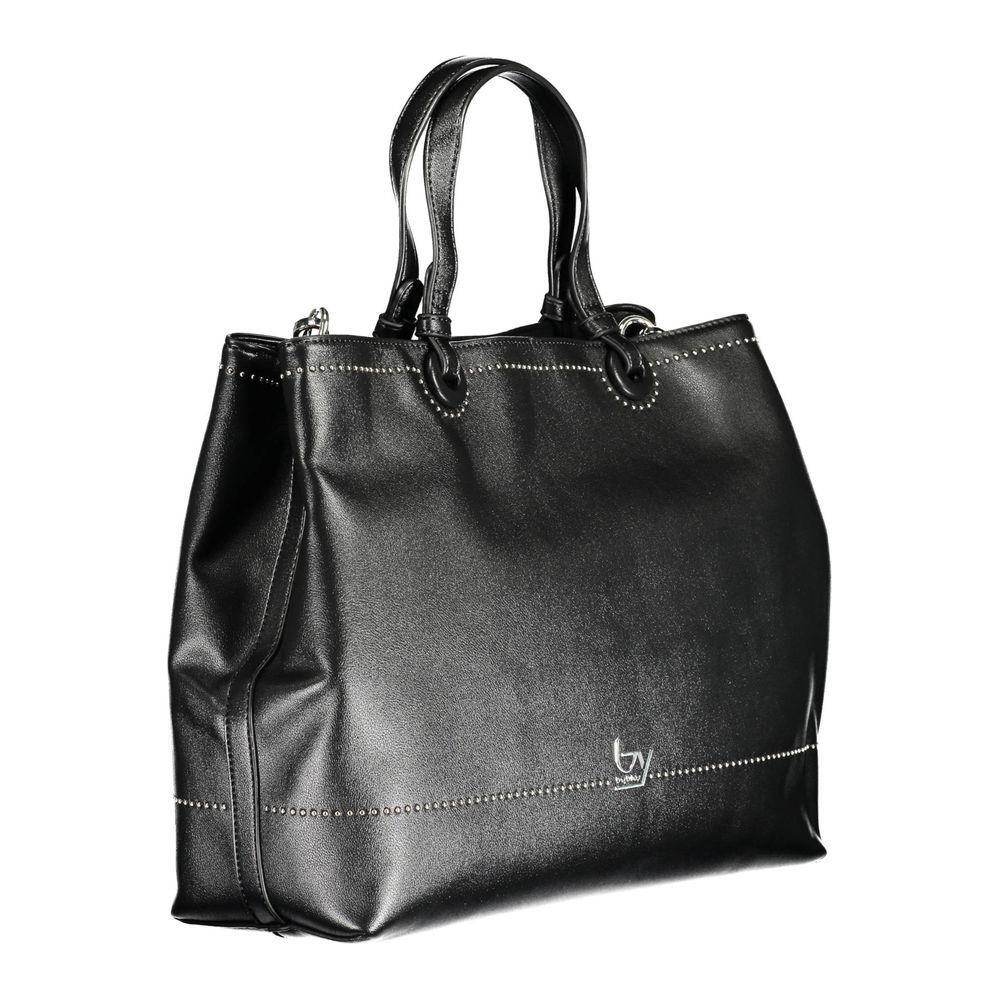 BYBLOS Black Polyethylene Women Handbag BY-17114