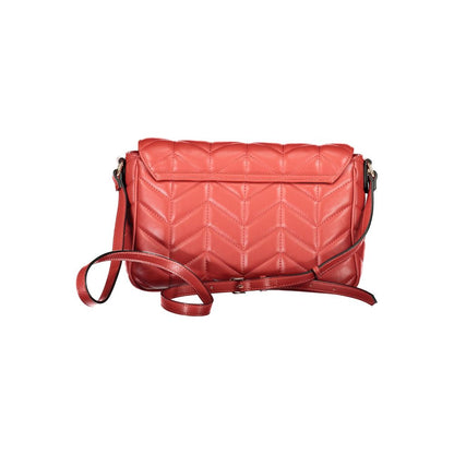 Mario Valentino Rosso Polyurethane Women Shoulder Bag