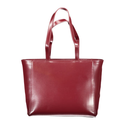 Mario Valentino Rosso Polyurethane Women Shoulder Bag