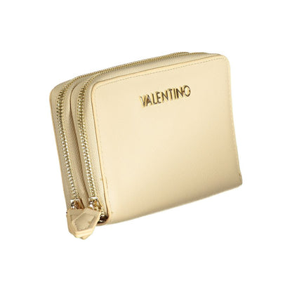 Mario Valentino Beige Polyurethane Women Wallet