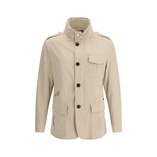 MooRER Beige Cotton Coat