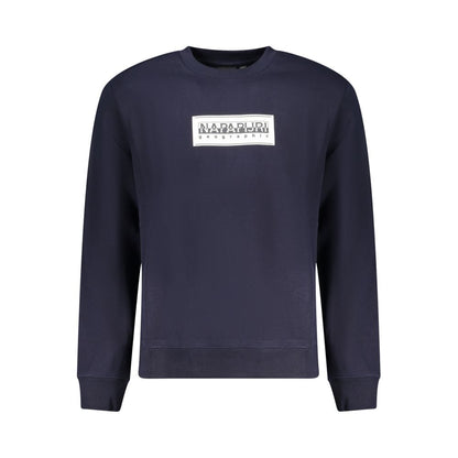 Napapijri Blue Cotton Men's Sweatshirt