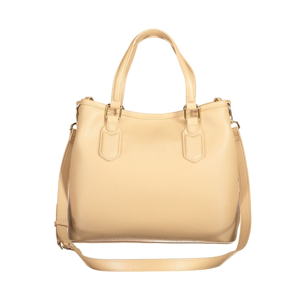 Mario Valentino Beige Polyurethane Women Handbag