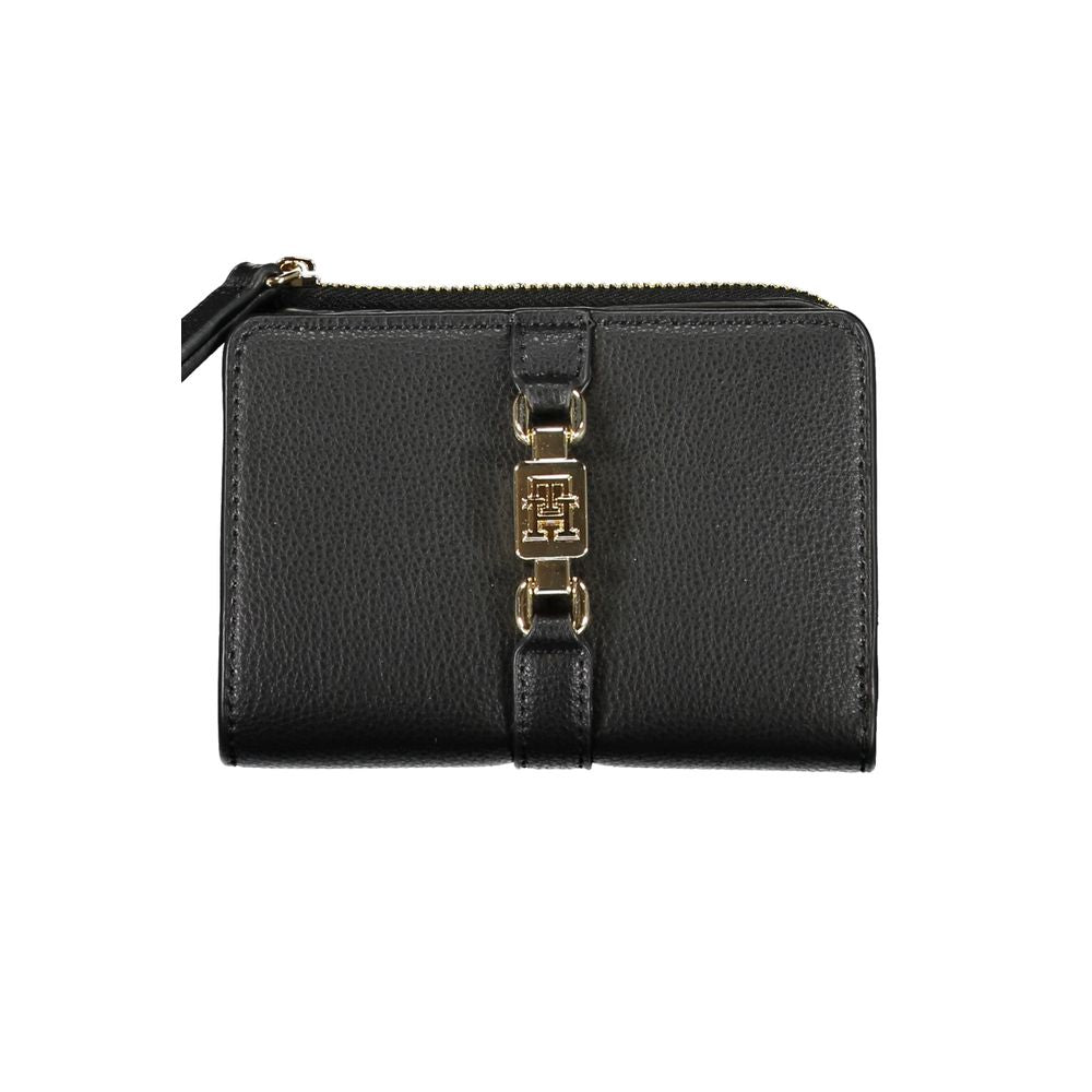 Tommy Hilfiger Black Polyester Women Wallet