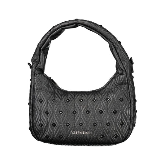 Mario Valentino Black Polyurethane Women's Bag