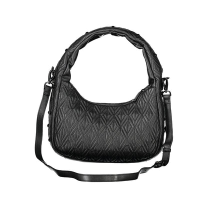 Mario Valentino Black Polyurethane Women's Bag