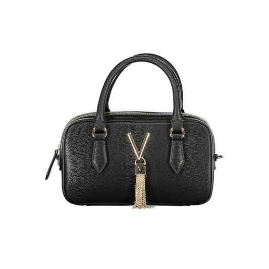 Mario Valentino Black Polyurethane Women Handbag