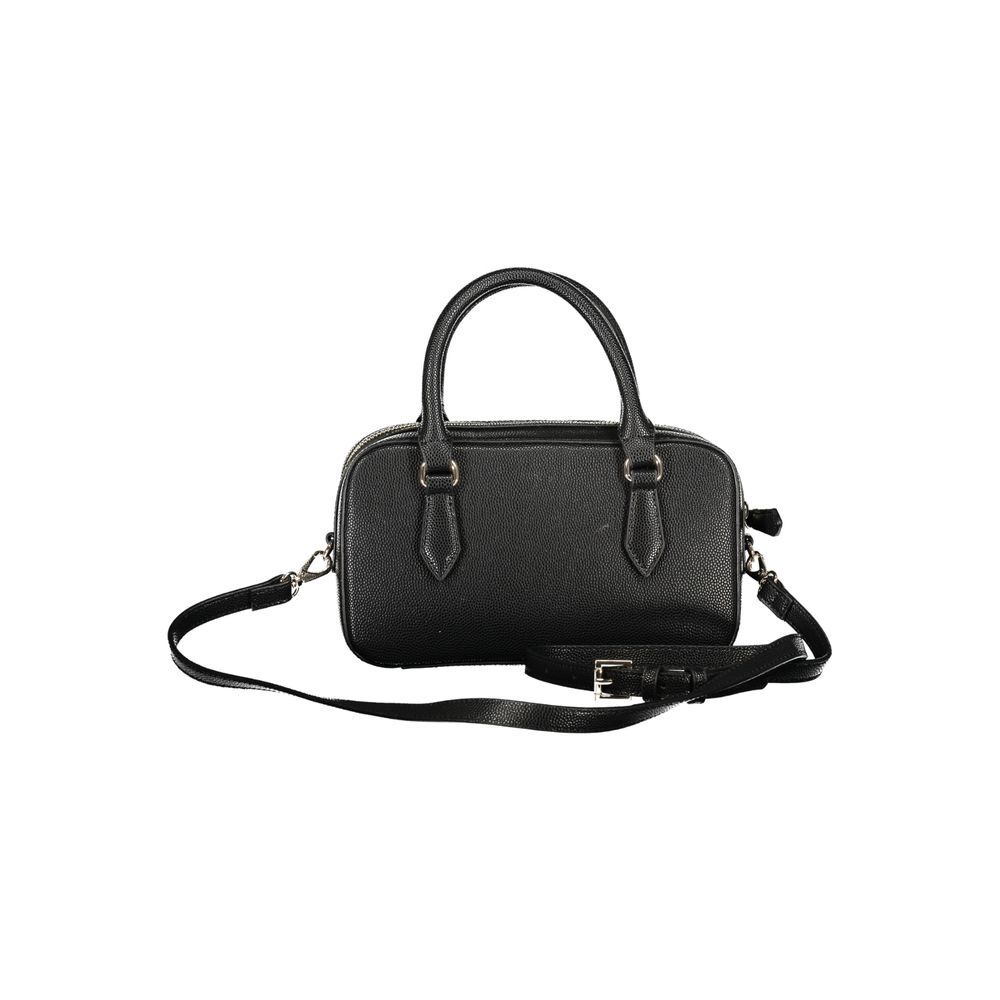 Mario Valentino Black Polyurethane Women Handbag