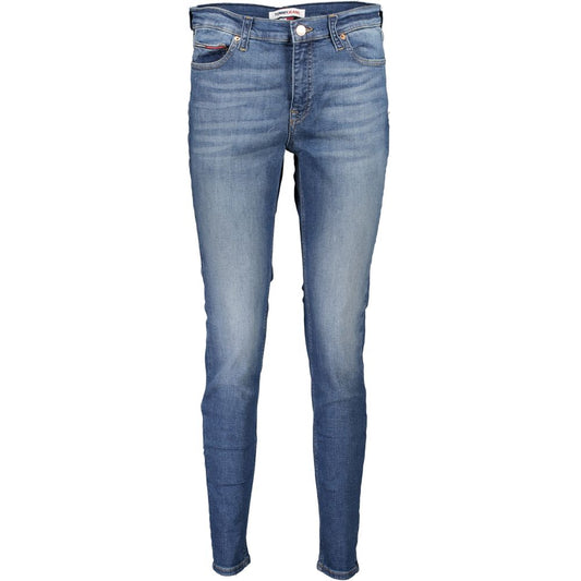 Tommy Hilfiger Blu Cotton Women's Skinny Jean