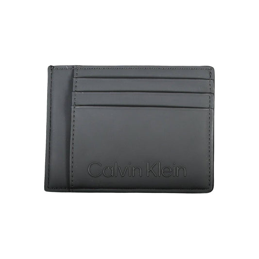 Calvin Klein Nero Polyurethane Men Cardholder