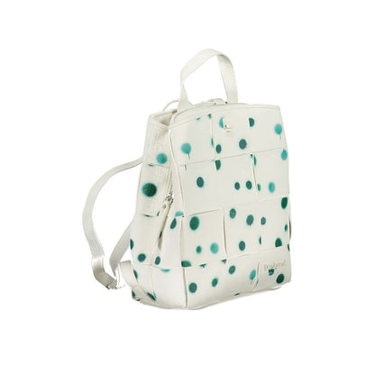 Desigual White Polyurethane Women's Backpack