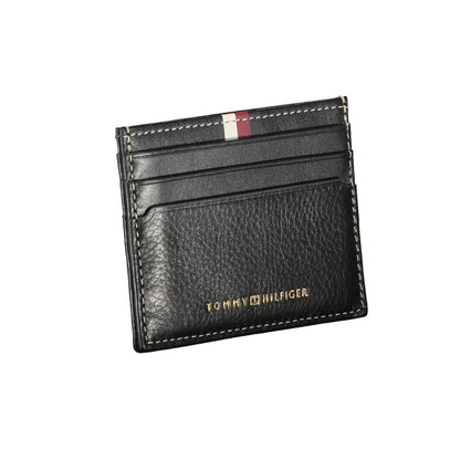 Tommy Hilfiger Nero Leather Mens Wallet Holder