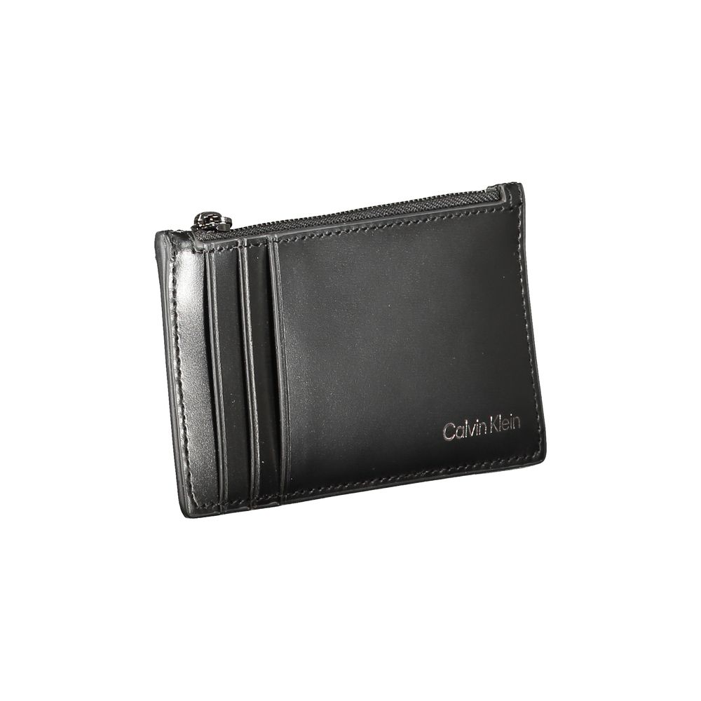 Calvin Klein Nero Leather Mens Wallet