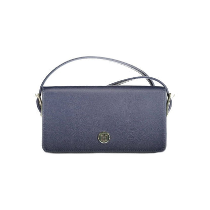 Tommy Hilfiger Blue Polyurethane Women Handbag