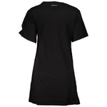 Cavalli Class Black Cotton Women Dress CA-36840-XS