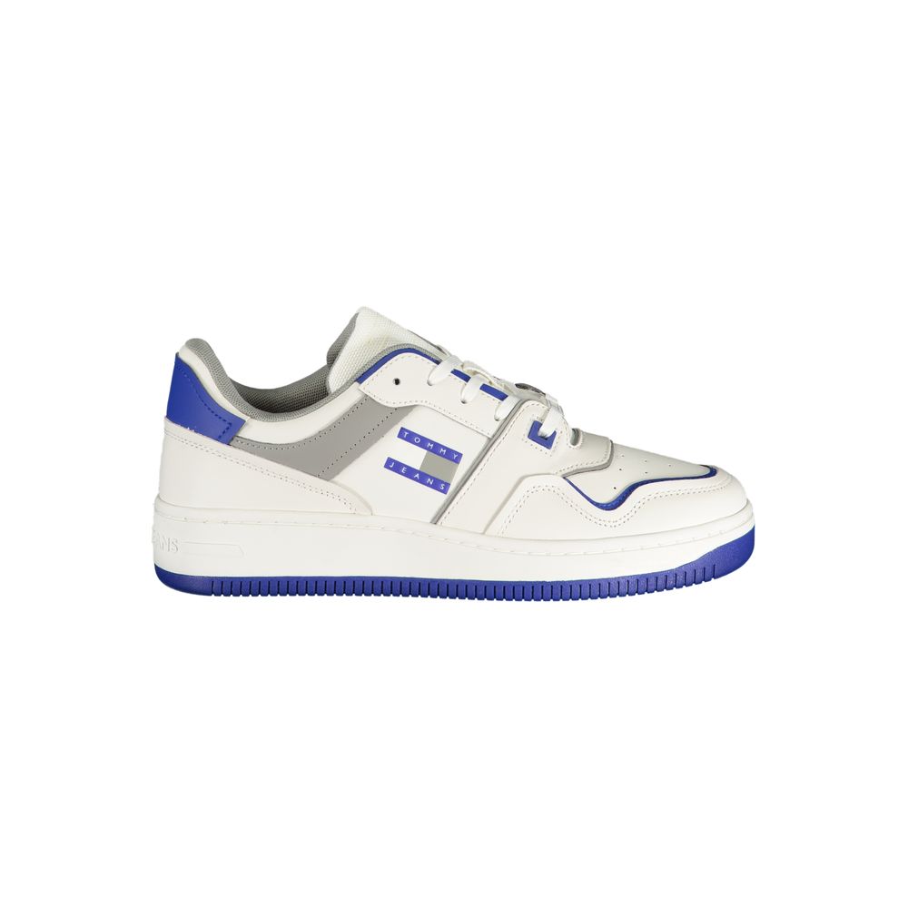 Tommy Hilfiger White Polyester Athletic Sneakers Tommy Hilfiger