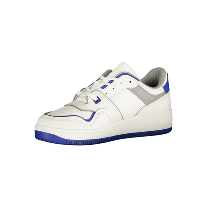 Tommy Hilfiger White Polyester Athletic Sneakers Tommy Hilfiger