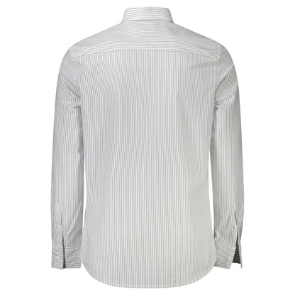 Calvin Klein Bianco Cotton Men's Shirt