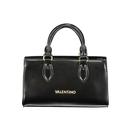 Mario Valentino Black Polyurethane Women Handbag