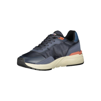 Blauer Blue Polyester Athletic Sneakers Blauer