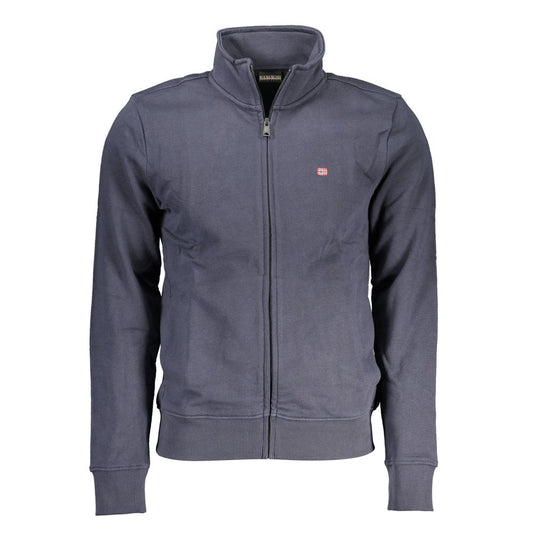 Napapijri Blue Cotton Mens Sweatshirt