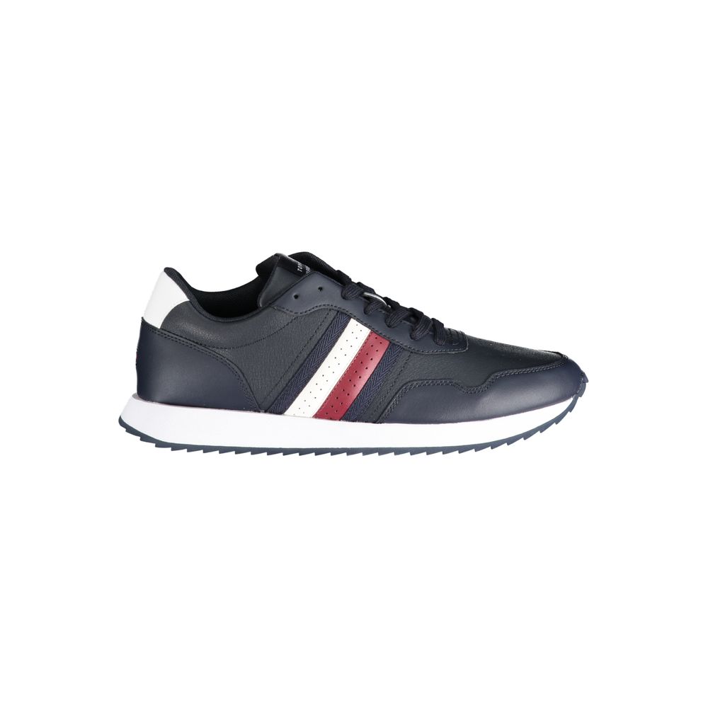 Tommy Hilfiger Blue Polyester Athletic Sneakers Tommy Hilfiger