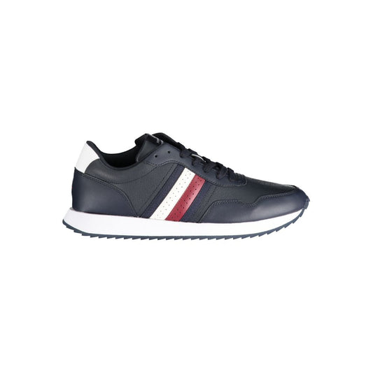 Tommy Hilfiger Blue Polyester Athletic Sneakers Tommy Hilfiger