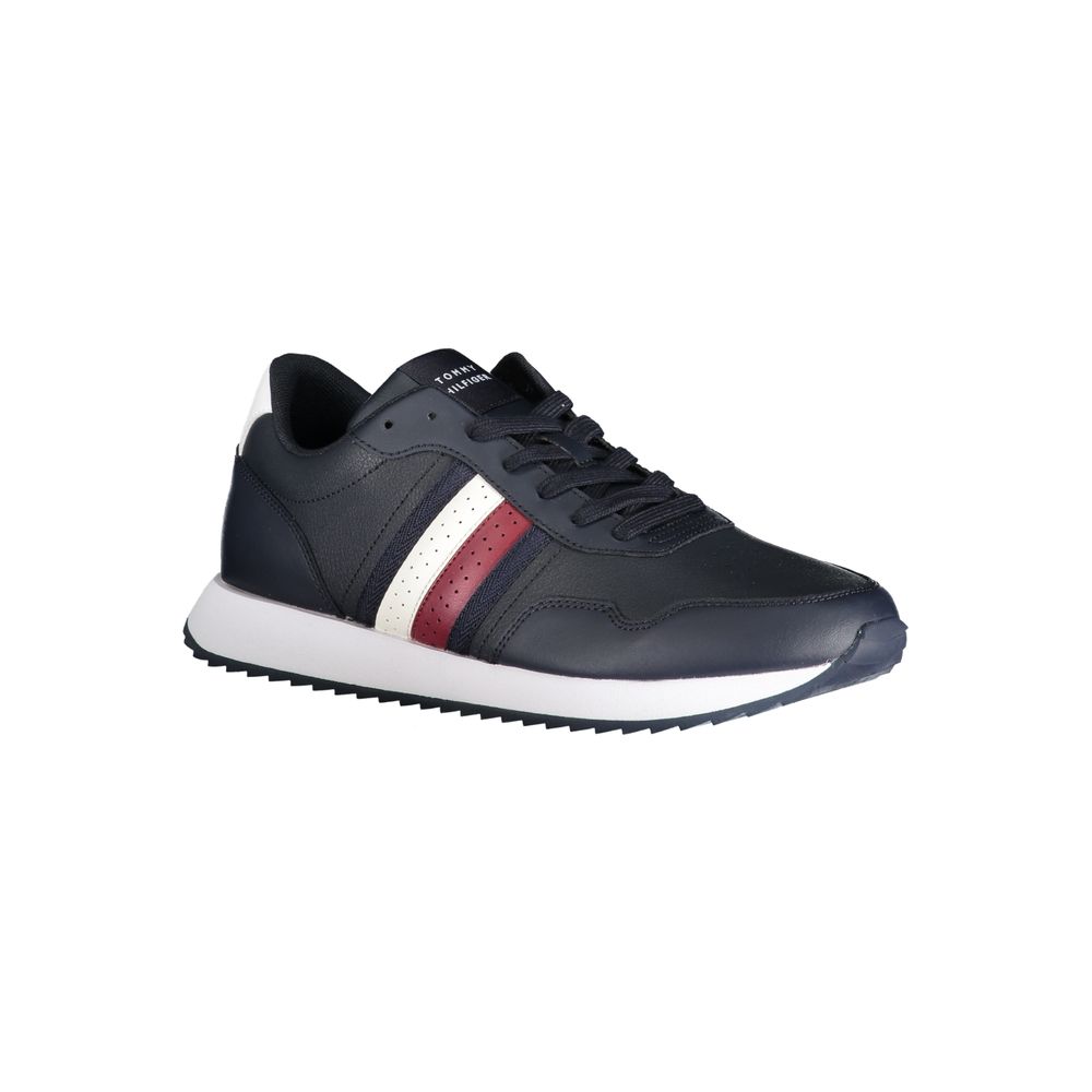 Tommy Hilfiger Blue Polyester Athletic Sneakers Tommy Hilfiger