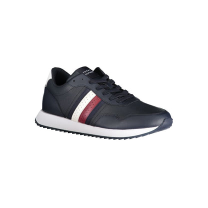 Tommy Hilfiger Blue Polyester Athletic Sneakers Tommy Hilfiger