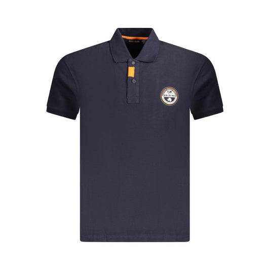 Napapijri Blu Cotton Men Polo