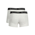 Trussardi Brown Cotton Men Boxer Underwear TR-31036-M