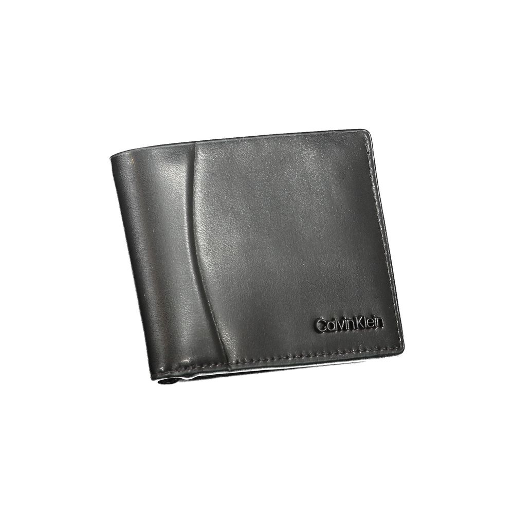Calvin Klein Nero Leather Men Wallet