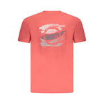 Trussardi Pink Cotton Men T-Shirt TR-36618-M