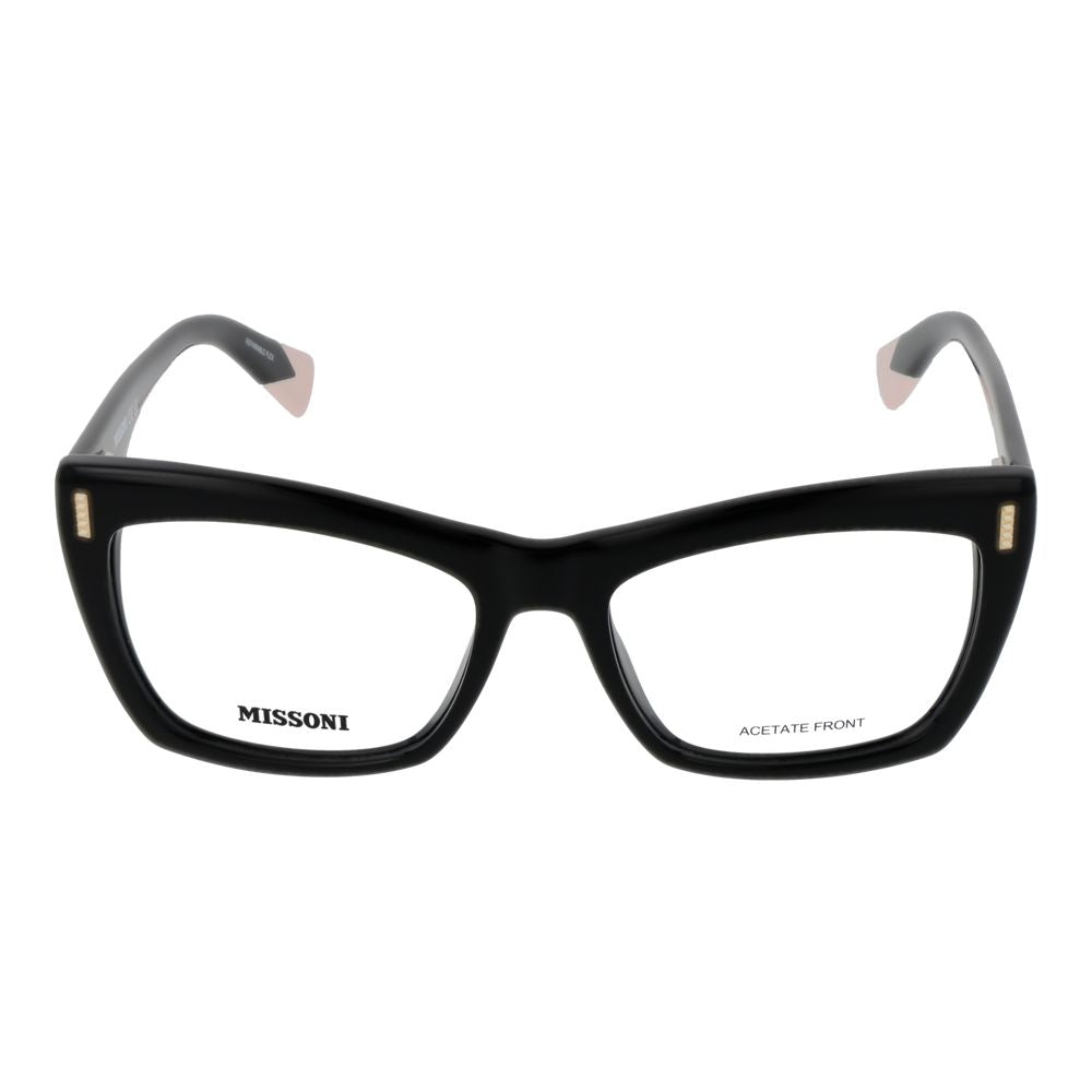 Missoni Black Acetate Glasses (Frames) 1728,67345776800,Accessories,Black,Glasses (Frames) - Glasses and Sunglasses - Accessories,Glasses and Sunglasses - Accessories,Missoni,New with tags,Women