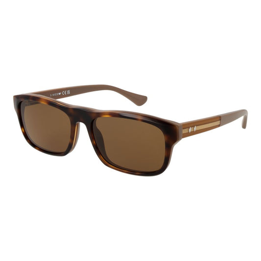 Web Brown Acetate Sunglasses