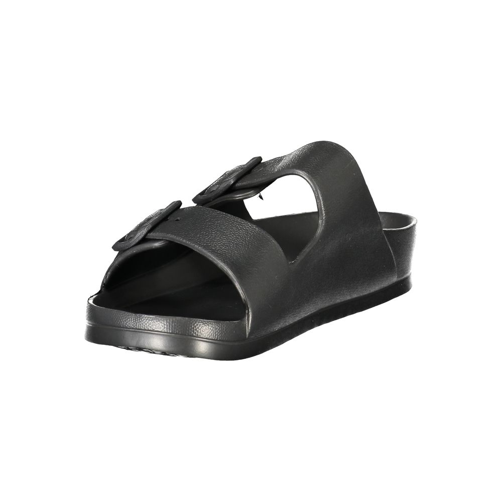 Norway 1963 Black Plastic Men Sandal Norway 1963