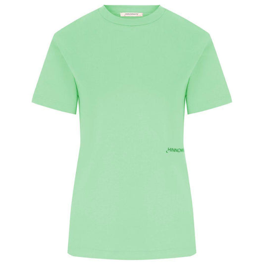 Hinnominate Green Cotton Tops & T-Shirt