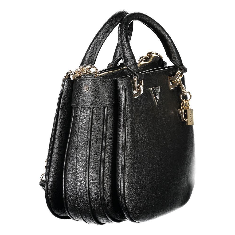 Front view with bag zipped and handles upright.
