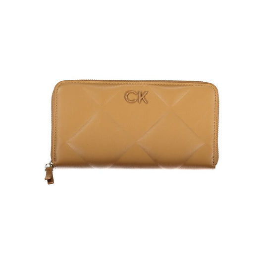 Calvin Klein Brown Polyester Wallet Calvin Klein