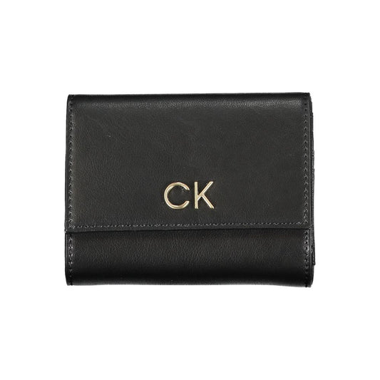 Calvin Klein Black Polyester Wallet Calvin Klein
