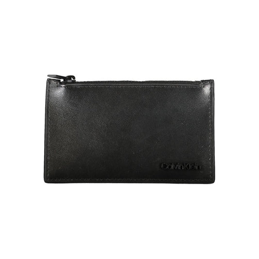 Calvin Klein Black Leather Wallet Calvin Klein